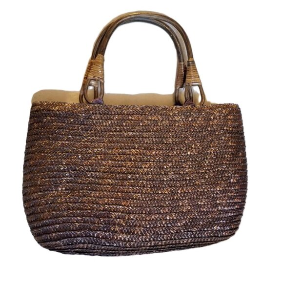 Bijoux Terner Handbags - Rattan / Straw Purse - Bijoux Terner